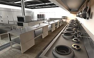 广州市雍隆不锈钢厨房设备生产厂家批发直销整套厨具灶具