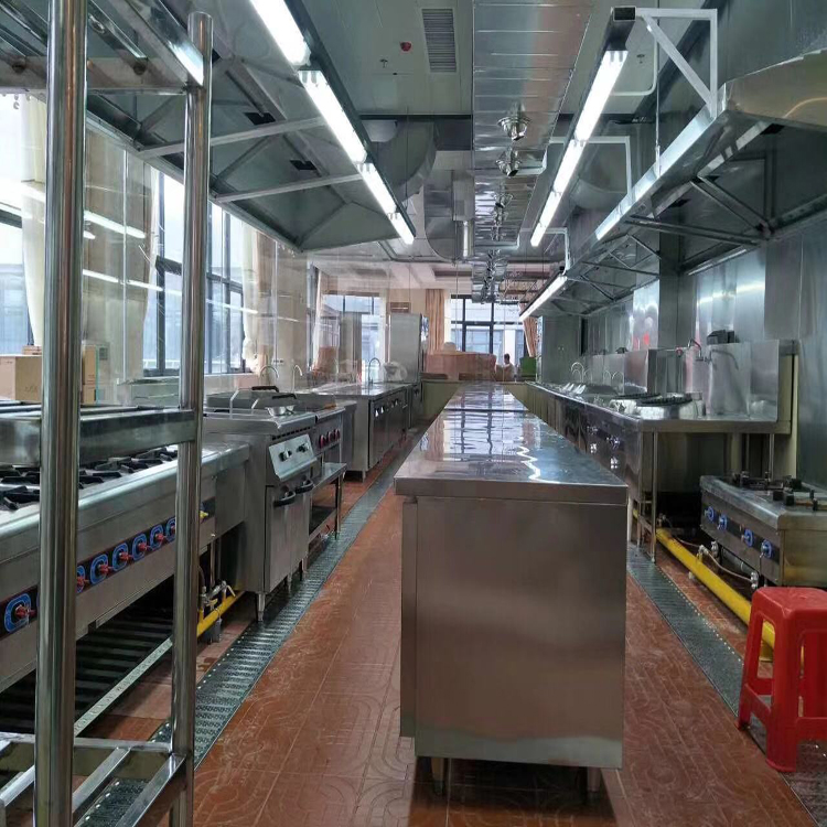 海口市雍隆商用厨房设备公司安装排烟设备及通风设备生产加工厂家