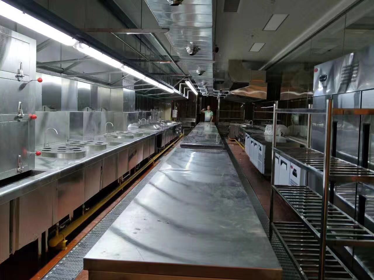梅州市雍隆酒店饭店餐厅学校工厂成套商用厨房设备安装设计生产厂